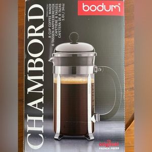 Bodum 8 cup French press new in box
